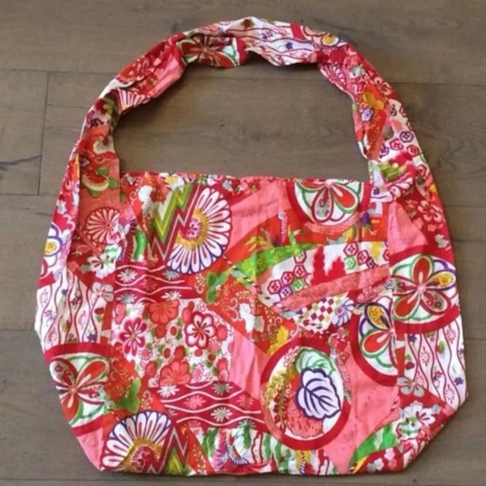Limited edition free people floral tote bag